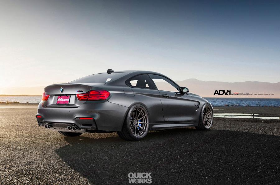  BMW M4 Coupe on ADV.1 Wheels (ADV10MV2CS) 2014 года  (фото 4 из 14)